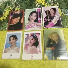 TWICE ジヒョ クリアトレカ　フォトカードトレカ　レンチキュラー