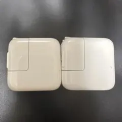 A1357 ほぼ未使用　Apple純正　10W 充電アダプタ　2個セット