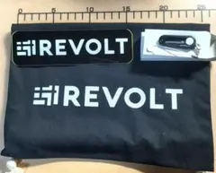 【未使用品】キーストン リボルト 巾着袋＆ステッカー＆ミニはさみ3点セット