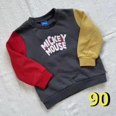 新品♪ディズニーフレンズ　トレーナー　90 ミッキーマウス　レトロ　長袖