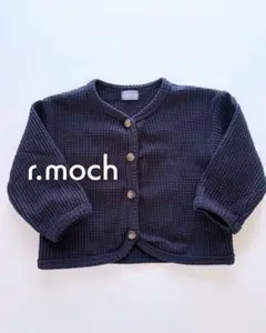 秋のナチュラルコーデ【r.moch】カーディガン（ネイビー）