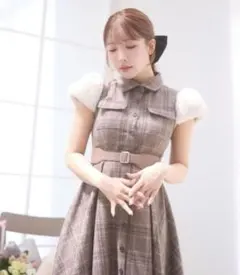 新品タグ付き♡ミストレアス♡ワンピース♡ブラウン MISTREASS [ミストレアス] 公式サイト