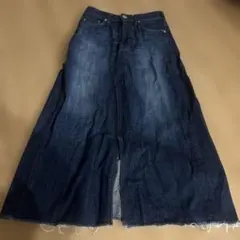 AMERICAN HOLIC インディゴデニムロングスカート Sサイズ
