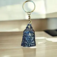 真鍮　ヴィンテージ　ベル　キーホルダー　ガーディアンベル