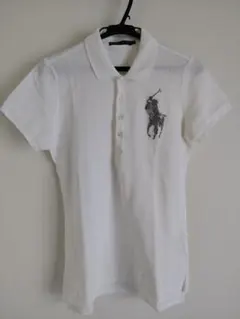 RALPH LAUREN ポロシャツ ホワイト Mサイズ