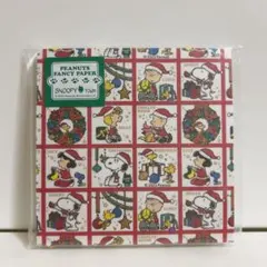 スヌーピー　裏紙メモ　クリスマス　バラメモ　おすそ分け