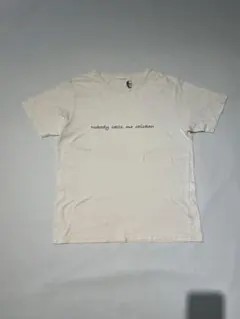 KINASHI CYCLE メッセージプリント 半袖 tシャツ カットソー ロゴ 