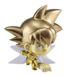 ドラゴンボール　超戦士フィギュア８　８．孫悟空（ミニ）ゴールドｖｅｒ.