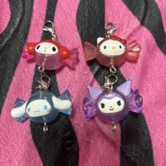 サンリオ つながるキャンディーチャーム キティ マイメロディ クロミ シナモン