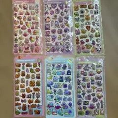 3Dシール 6枚セット