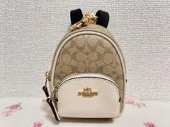 【コーチ】リュック型チャーム　キーケース　ぬい撮り