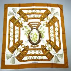 9266 HERMES カレ90 AUX CHAMPS フィールドへ スカーフ