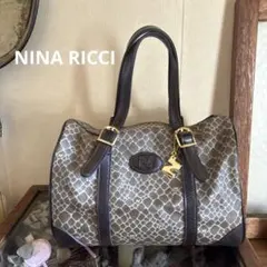 [美品] NINA RICCI ニナリッチ　カラーヌーボー ジラフ　ボストンのサムネイル