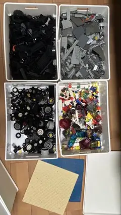 LEGO 正規品 大量まとめ売り 約8.2kg フィグ タイヤ 組み立て説明書 