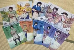 セブンイレブン　鬼滅の刃　クリアファイル&クリアポスター　全5種