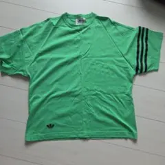 adidas 半袖Tシャツ グリーンSのサムネイル