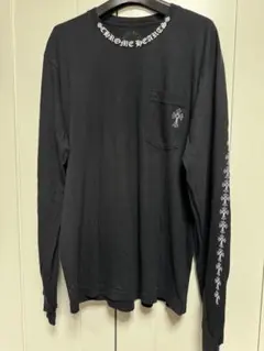 CHROME HEARTS クロスプリント 長袖カットソー ダークグレー - メルカリ