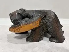 木彫りの熊　民芸品　昭和レトロ