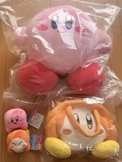 星のカービィ もっちり超BIG ぬいぐるみ そのまんまトートバッグ ピタッち2種