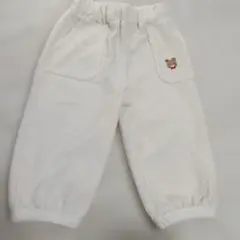 あお様専用　90サイズ コーデュロイパンツ クマ刺繍