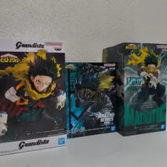 【新品未開封】僕のヒーローアカデミア 緑谷出久 フィギュア 3体セット