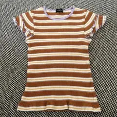 Green Label Relaxing マルチボーダーTシャツ130㎝