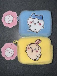 ちいかわ ふわふわミニポーチ うさぎ＆ハチワレ 2種類セット