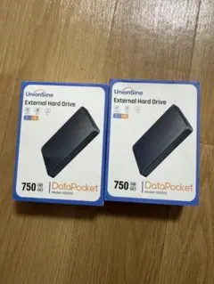 新品 UnionSine DataPocket 1TB HDD 2個セット 新品 UnionSine DataPocket 1TB HDD 本体 2個 - メルカリ