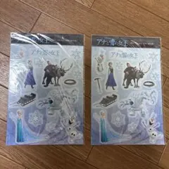 アナと雪の女王 ステッカー 2枚セット