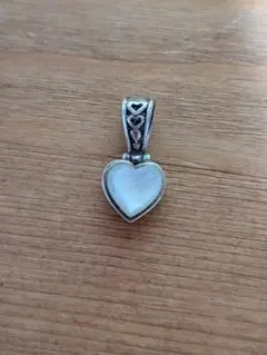 ハート型ペンダントトップ シルバー925