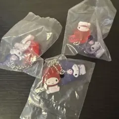 サンリオ なかよしドロップチャーム マイメロディ&クロミ　ガチャガチャ　ボンボン