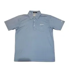 SRIXON ゴルフ ポロシャツ メンズ 水色