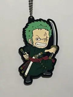 ワンピース ゾロ ラバーマスコット ストラップ - メルカリ