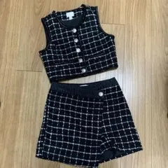 H&M ツイード セットアップ
