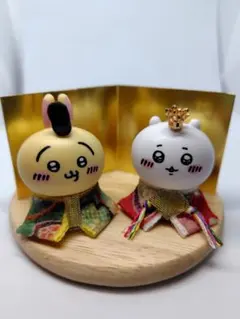 セリア　うさぎ　ちいかわ　おひなさま　着せ替え