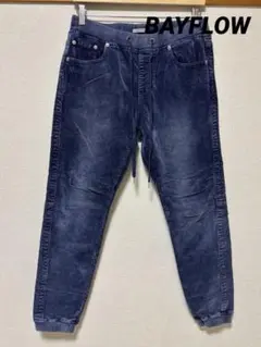 BAYFLOWベイフロー コーデュロイ　ネイビー　パンツ　Mサイズ