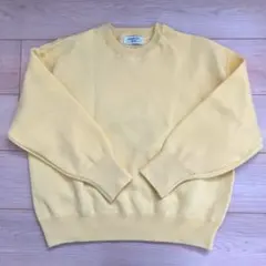 CIAOPANIC TYPY イエロークルーネックニット