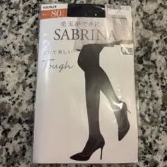 GUNZE SABRINA 80デニール ブラック M-L