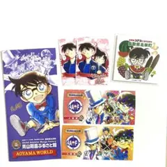 名探偵コナン バレンタイン限定カード、使用済入館券、各2枚　オリジナルメモ帳