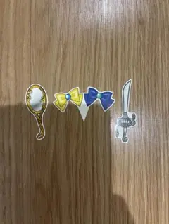 セーラームーンカフェ　ドリンク特典　ネプチューン　ウラヌス　ピックセット