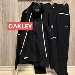 OAKLEY ゴルフウェア 上下セット カーキ×ホワイト JPN L - メルカリ