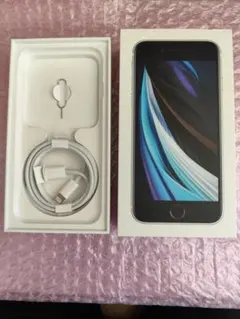 美品　iphone SE2　 ホワイト　シムフリー
