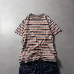 archive striped crew neck s/s tee street