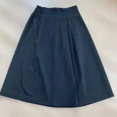 Samansa Mos2 黒 フレアスカート