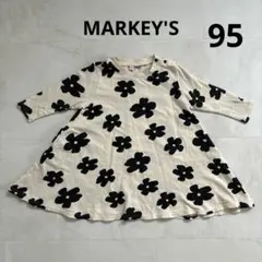 マーキーズ HOGAN ワンピース 花柄 95サイズ