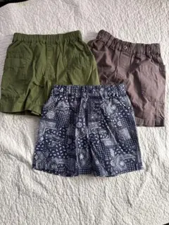 URBAN RESEARCH DOORS キッズ ハーフパンツ 3枚セット