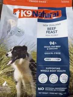 新品即日発送K9Natural フリーズドライ ビーフ大容量 3.6kg - メルカリ