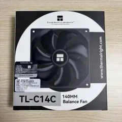 Thermalright TL-C14C 140mm PC 케이스 팬 블랙