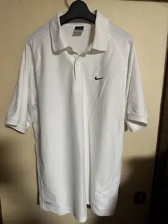 ナイキ　NIKE ドライフィットUV ポロシャツ　ホワイト　白　サイズXXL