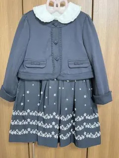 組曲　セレモニーワンピース　ジャケットセット120cm